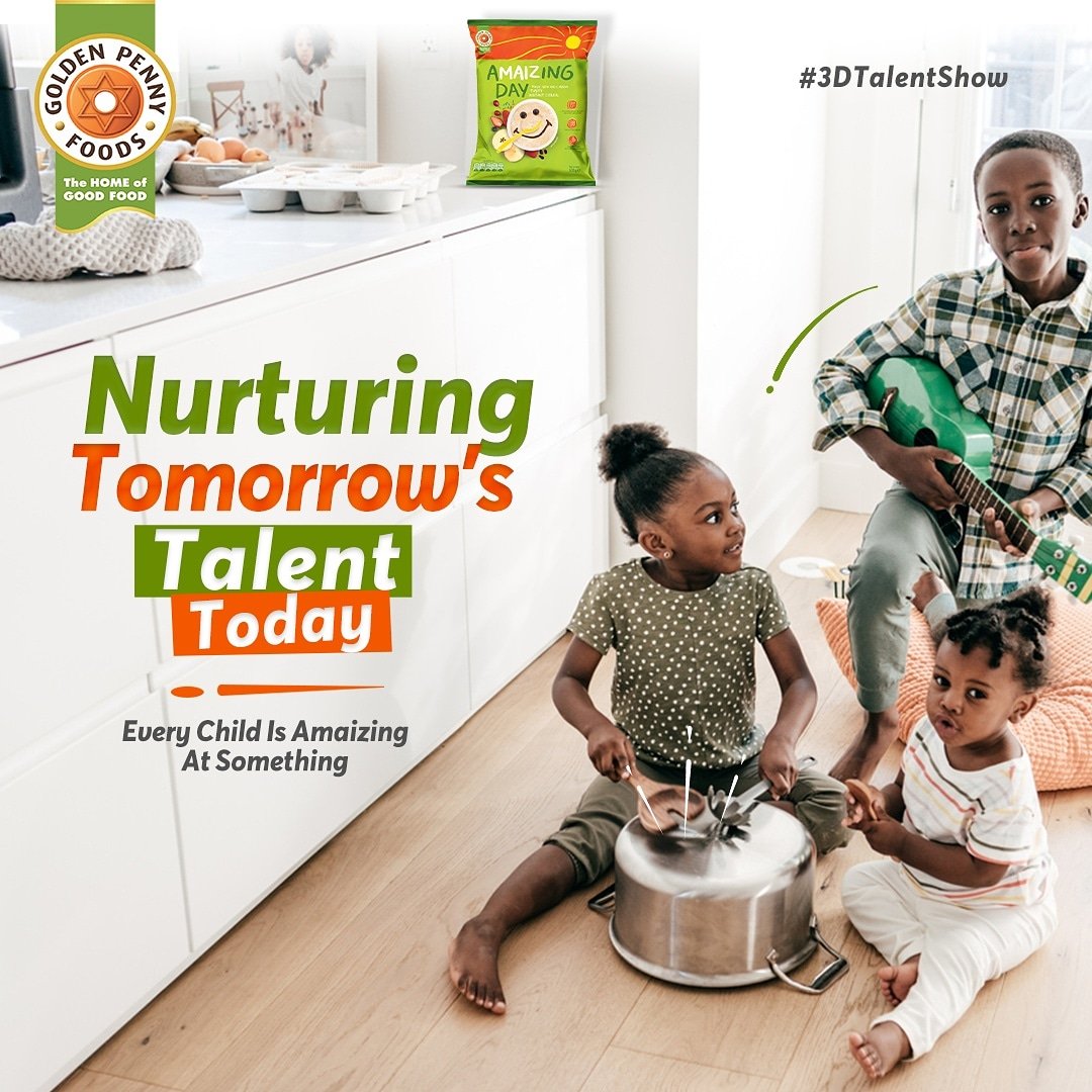 CookItSpreadIt's tweet photo. Head over to @AmaizingDayCereal
on Facebook to watch the Adetoun 3D Talent Show Finals right now.
Golden Penny’s Amaizing Day Instant Cereal is a proud supporter of this Amaizing event.
#FeedingNaija #FeedTheirAmaizing https://t.co/yV3d7M6TO0