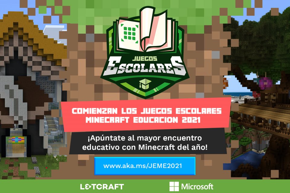 manolocolas's tweet photo. Esta tarde será la entrega de premios de los III Juegos Escolares Minecraft Educación. El enlace es este https://t.co/v5NXPADKDS y comienza a las 17:00
¿🏆?🤷‍♂️ https://t.co/EikUdoff1h