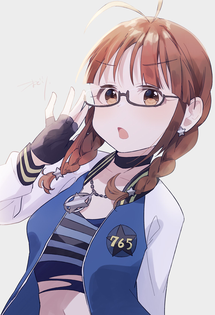 りっちゃんお誕生日おめでとう👓 #秋月律子誕生祭2021 