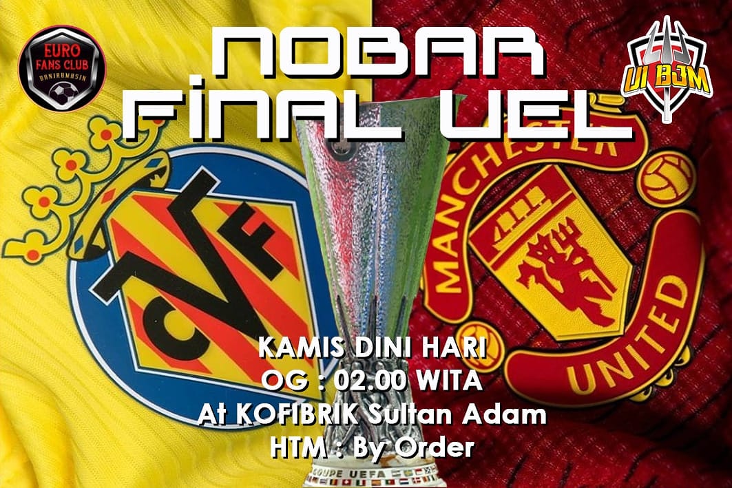 Untuk follower UI Banjarmasin yg masih aktif. Silakan datang malam ini. Final UEFA Europa League 2021! 🔥