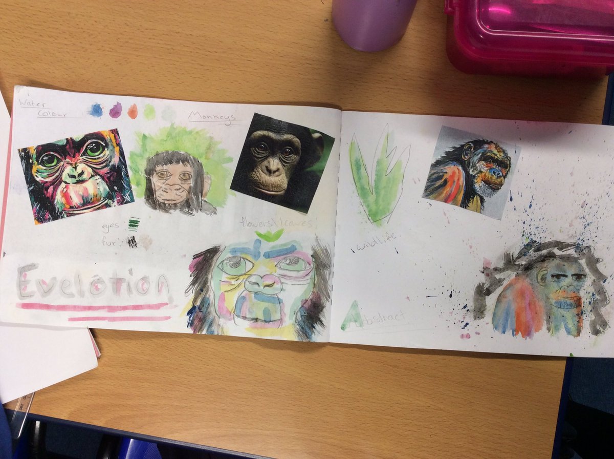 misspuckey's tweet photo. Year 6 are enjoying getting creative to end our evolution Science unit! We’ve especially loved seeing all of the amazing animals with Zoolab! We saw; a snake, a giant African snail, a tarantula, a tree frog and a drug @National_Y6 @National_Junior https://t.co/2Thd1Nwutu
