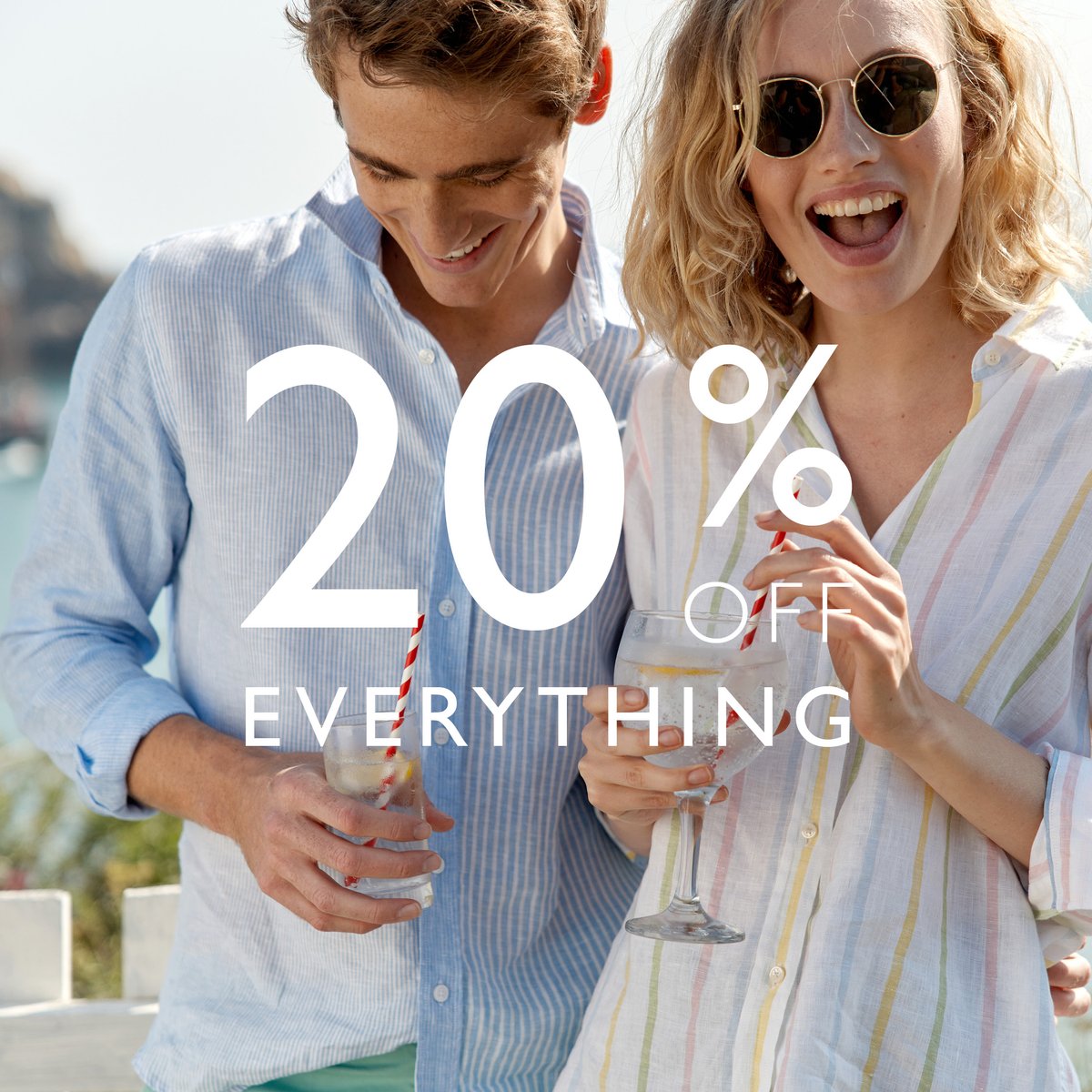 Good weather is finally on the way! With 20% off everything from linen shirts to boxers and dresses, now’s the time to invest in those pieces you’ve been eyeing... Shop the sale now: beaufortandblake.com