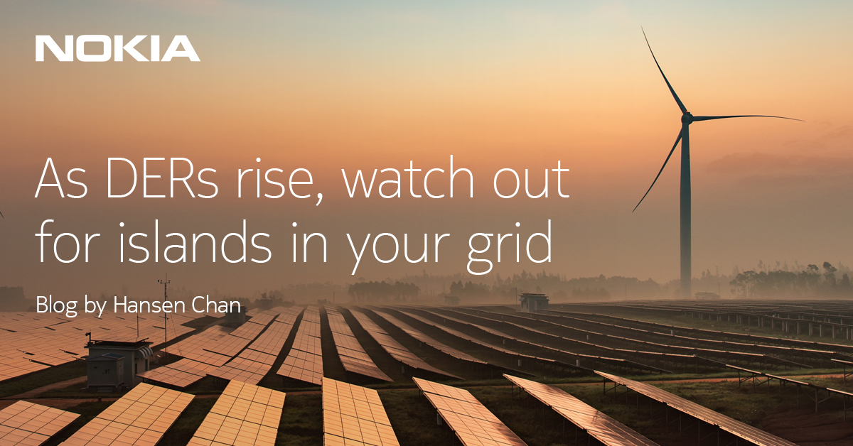nokiaindustries's tweet photo. As more power utilities interconnect distributed energy resources (DERs) with their grids, they need to watch out for unintentional islanding. Read our blog to learn more: https://t.co/uxH5xqtELE
#Industry40 #IoT https://t.co/oEAG9deGH4