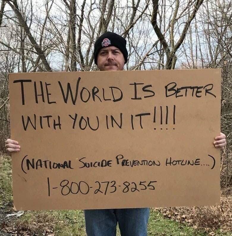 THEANTHEMGIRL's tweet photo. Reminder: The world is better with YOU in it. ❤️ https://t.co/0BBWQHH94I