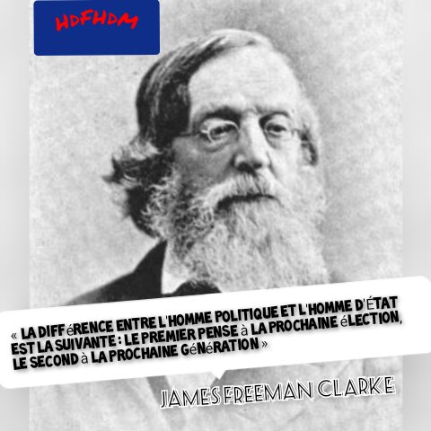 HistoiredeM's tweet photo. 📜💬✏️Histoire en citation 📜💬✏️
#histoire #histoirecontemporaine #politique #citation #iladit #ilaécrit #Jamesfreemanclarke https://t.co/JmxgpRIkK4