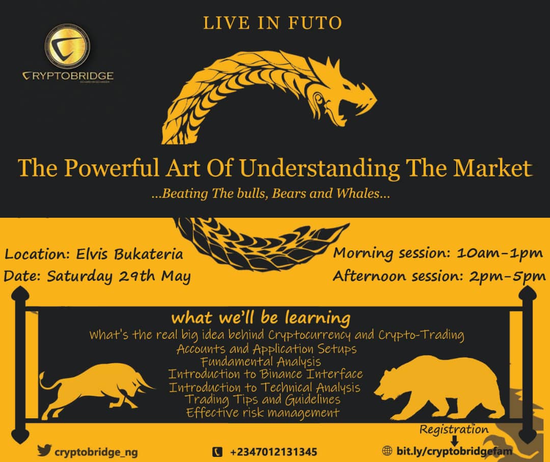 CryptoBridge_ng's tweet photo. Don't you need help out of "THE DIP"?

The dip that turned the market red that's the one. You watched as the price of bitcoin dropped and you now ask yourself "should I still buy the dip or should I cut my losses and move on"
#Crypto
#CryptoBridge
#FUTO #futotwittercommunity https://t.co/YEu5q5rcyR