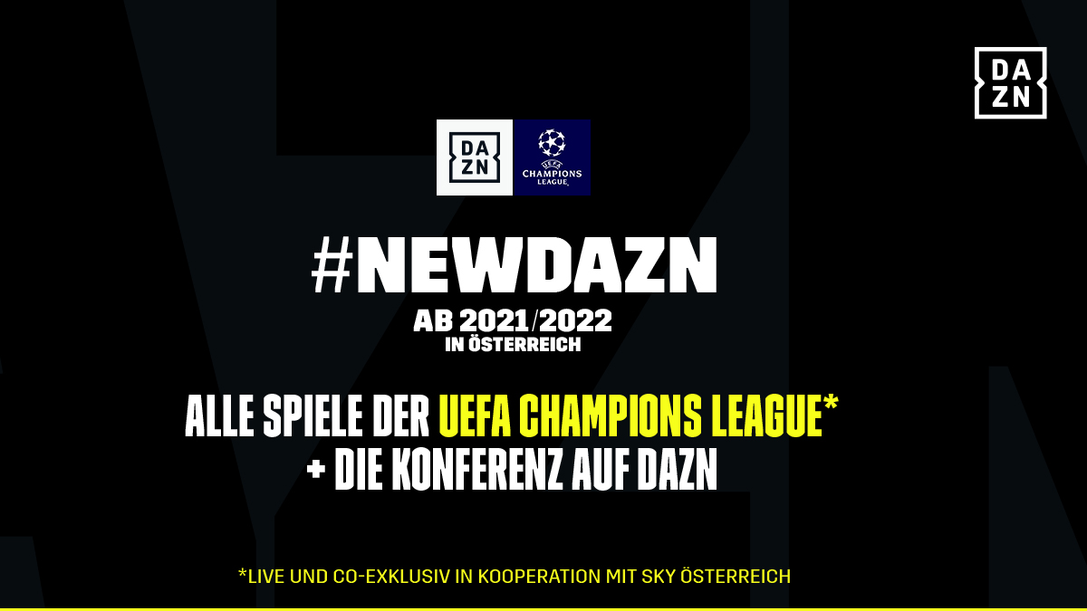 Dazn De On Twitter Dazn Wird Zur Heimat Aller Fussballfans In In Seht Ihr Fast Die Gesamt Champions League Inklusive Konferenz Nur Auf Dazn Https T Co Basiwvcled