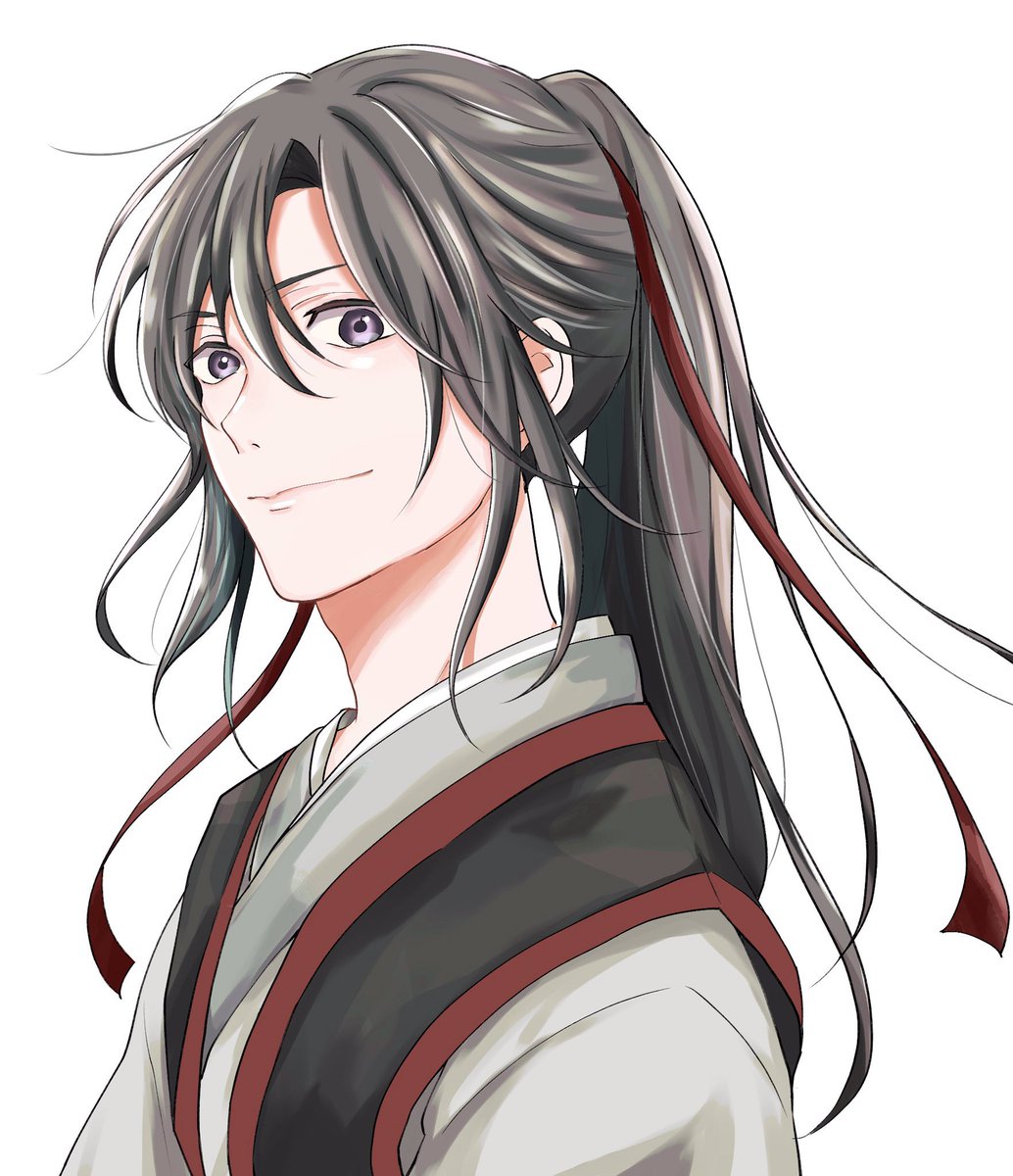 「ハマりはじめた頃に書いたイラスト
日本語版小説楽しみすぎる....✨
#魔道祖師」|モモのイラスト