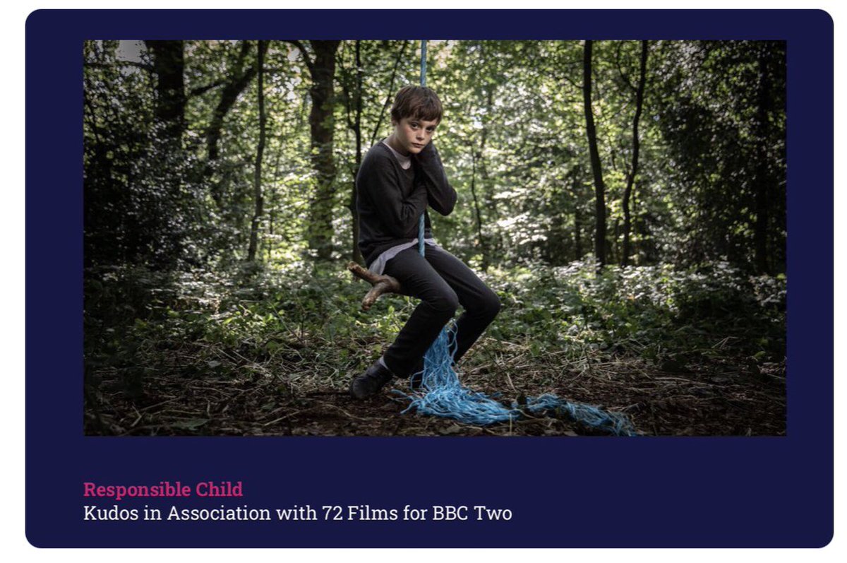 SYoungAgency's tweet photo. Rooting for #ResponsibleChild featuring @officialBillybarratt at tomorrow’s broadcast awards #kudostv #billybarratt #bbc2 #syoungagency #72_films https://t.co/pW1RTgFesp
