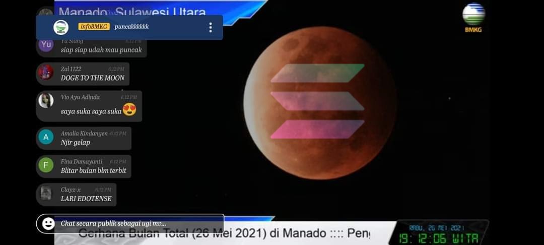 wyxnnnnn's tweet photo. Solana to the moon🚀🚀🚀
Super Blood Moon
#GerhanaBulanTotal
#TotalMoonEclipse https://t.co/CMMfoCnI17