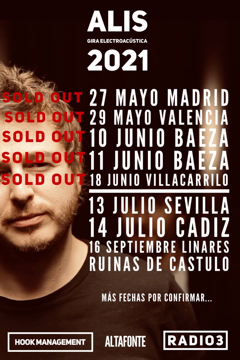 Alis_oficial's tweet photo. Mañana empezamos esta gira electroacústica mi compadre @fransax_ y un servidor con unos cuantos cacharros, no podemos tener más ganas !!! #culturasegura #conciertosmadrid #conciertosvalencia #electroacustico #carretera @HookManagement @altafonte_spain https://t.co/6ufyicEAvp