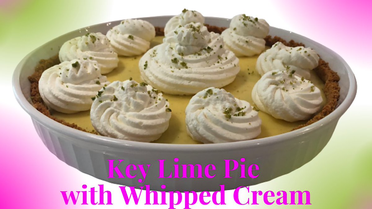 SallyThatGirlFL's tweet photo. Key Lime Pie with Whipped Cream!#keylimepie #grahamcrackercrust #pie #whippedcream #tart #sweet #food #foodie #eat #yummy #yum #recipe #delicious #youtube #youtubecookingchannel #youtuber #miami #florida #feedfeed #sallythatgirlinthekitchen @the_feedfeed 
https://t.co/M1tBgAuWKq https://t.co/7AhXKelF03
