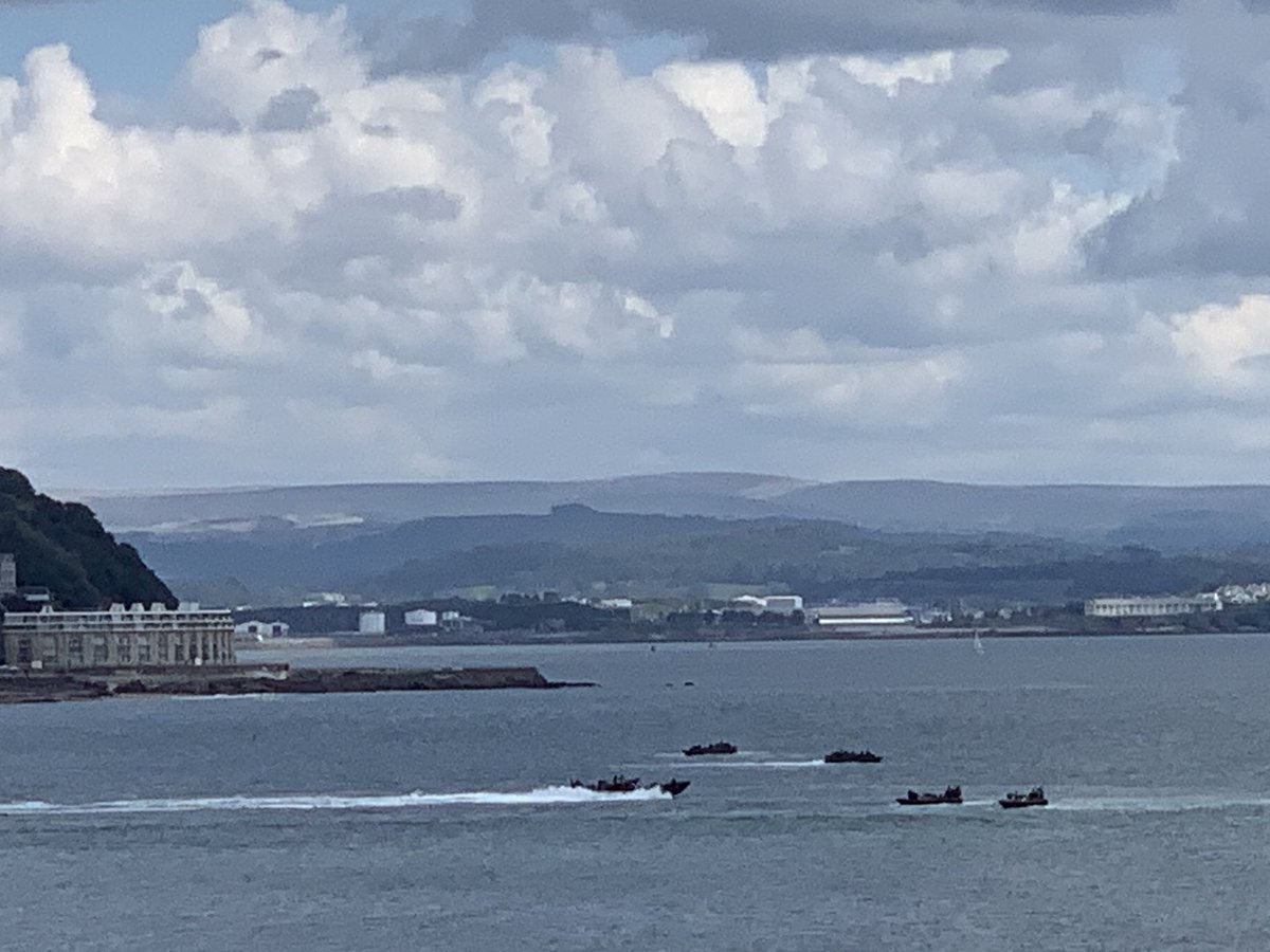 CawsandBay's tweet photo. A morning of gunnery practice ..

#PlymouthSound  #CawsandBay #Kingsand #Cawsand https://t.co/h9mdjjOjeY