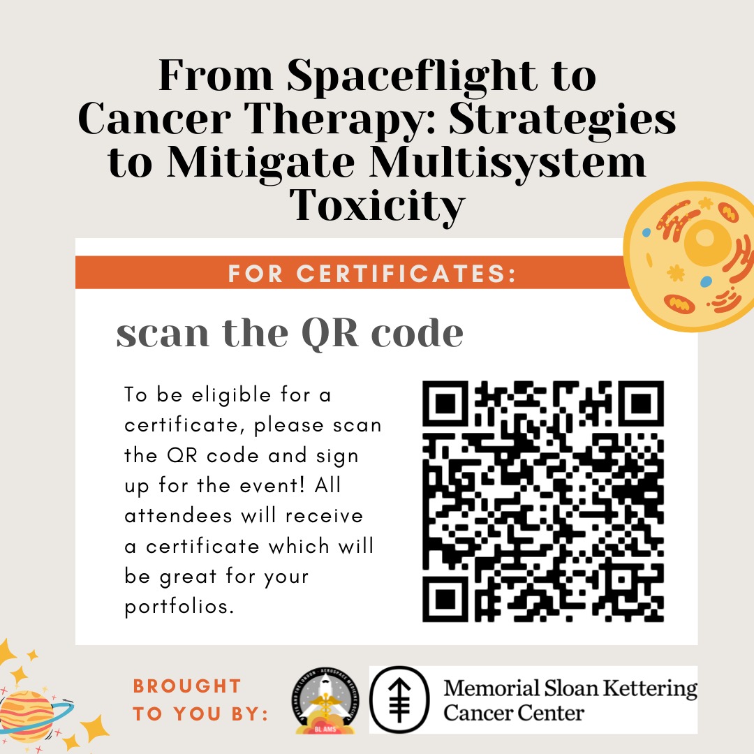 Barts and The London Aerospace Medicine Society tweet media