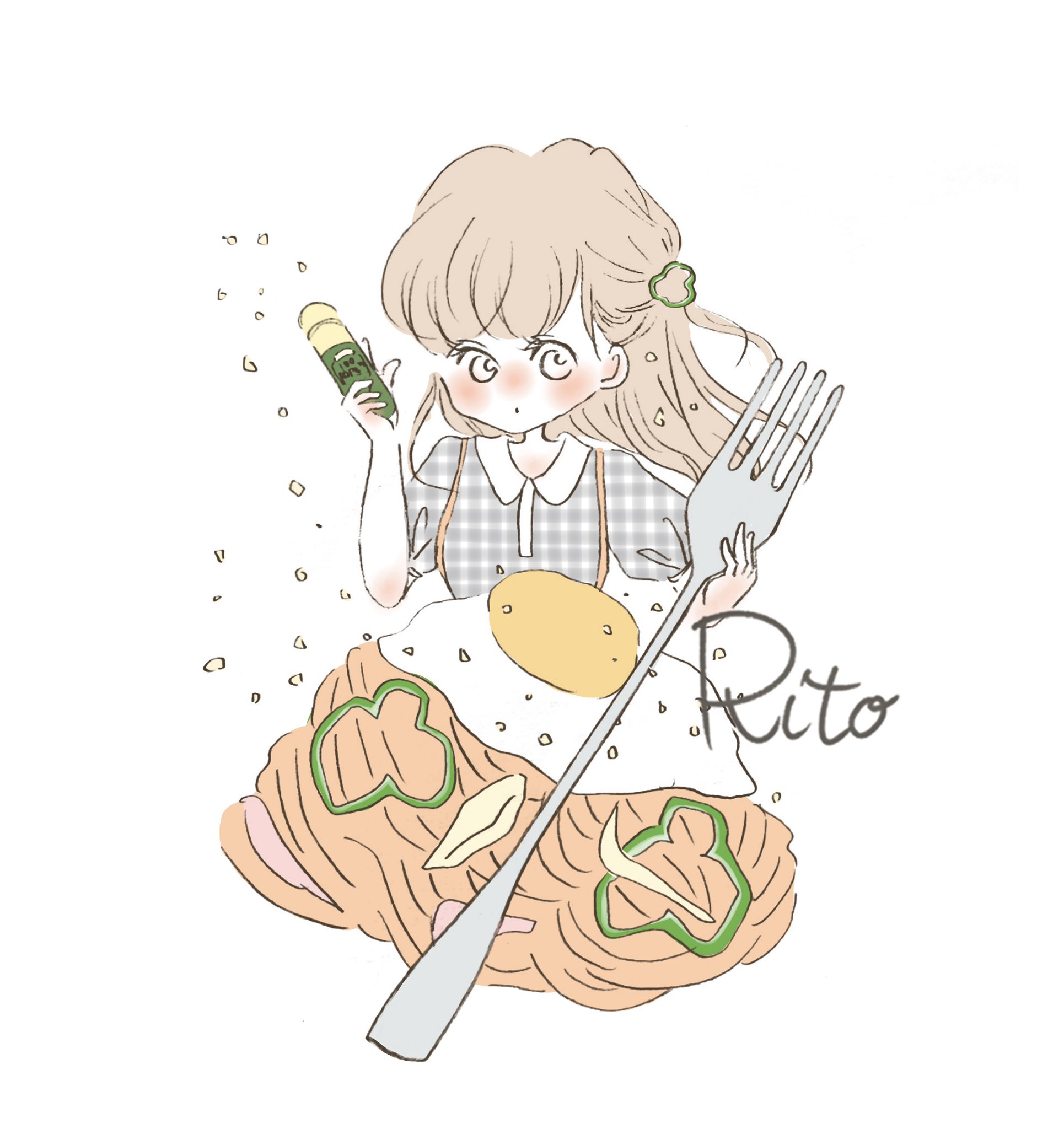 りと Literone2222 Ar Twitter ナポリタン 夜ごはんはナポリタン 昨日 マツコの知らない世界を見てからずっと食べたかった ナポリタン ナポリタンスパゲッティ パスタ パスタランチ ケチャップ コーデイラスト ゆるいイラスト