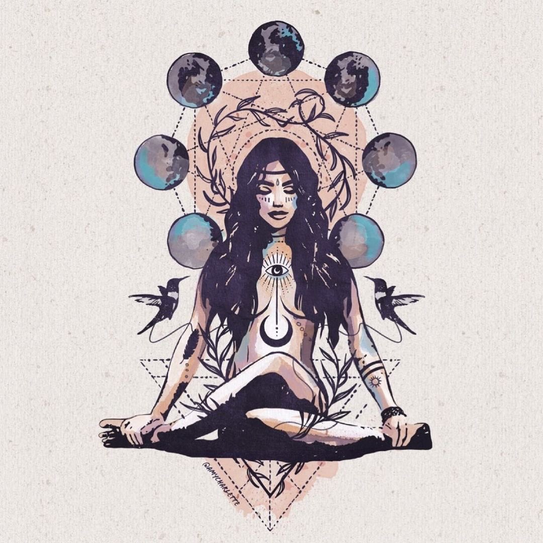 carolinacon_C's tweet image. #HappyEclipse 🌚
When you&apos;re ready, take the time to feel and integrate the lightness of the release.
Welcome to a new chapter!
Arte de @amycharlette