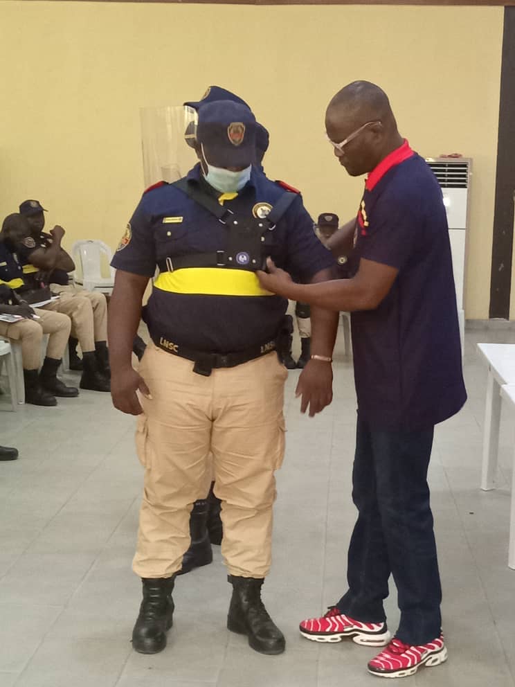 The General Manager of the Lagos State Neighbourhood Safety Corps, Prince Ifalade Oyekan, has charged officers to increase their efforts towards improving the performance of the corps in their respective communities.
<a href="/jidesanwoolu/">Babajide Sanwo-Olu</a> <a href="/drobafemihamzat/">Obafemi Hamzat</a> <a href="/lnsalagos/">Lagos Neighbourhood Safety Agency</a> <a href="/gbenga_omo/">Gbenga Omotoso</a> #LASG