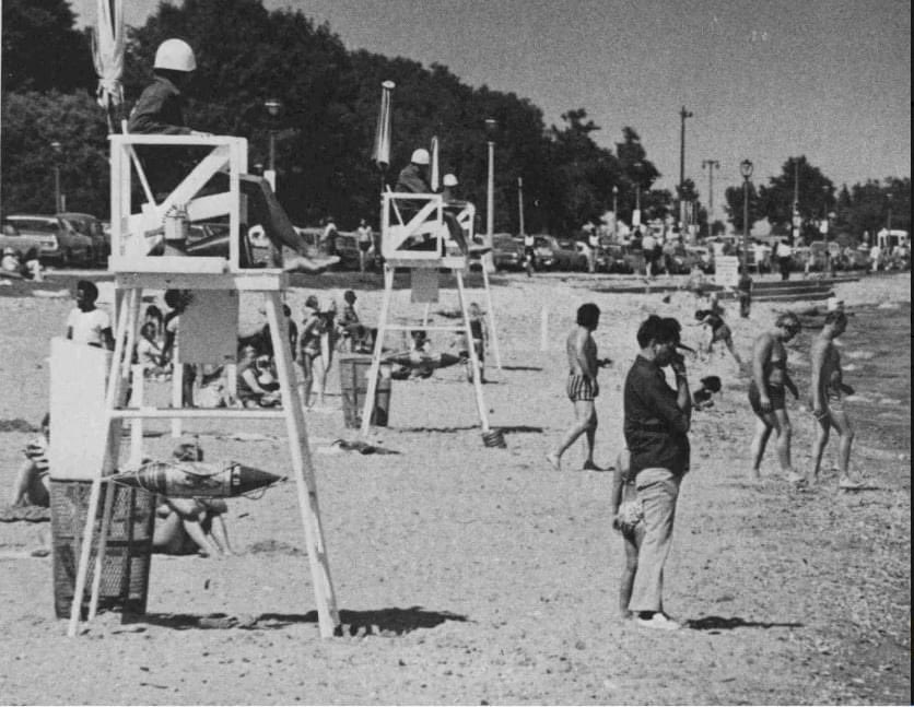 Bradford Beach, 1973.