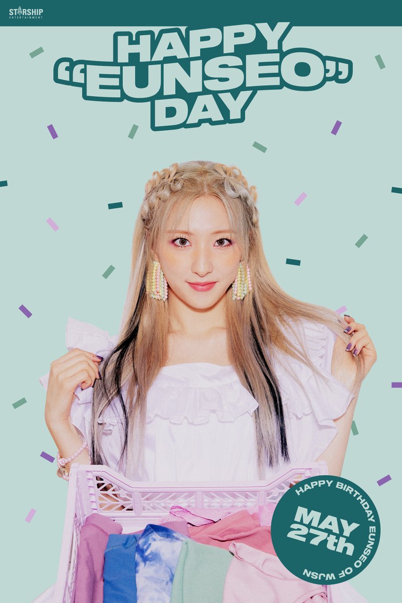 🖤HAPPY #WJSN #EUNSEO BIRTHDAY🖤

#우주소녀 #은서
#생일 을 축하합니다 🎂🎉💝

#HappyEUNSEODay
#우정_삶의_주연_은서야_생일축하해❣