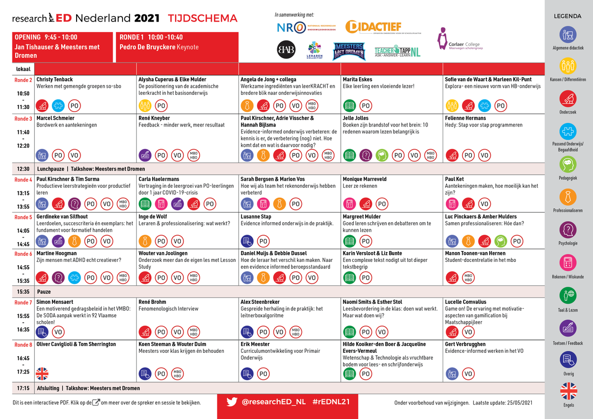 researchED_NL's tweet photo. Het programma voor researchED Nederland is rond!

Ben jij benieuwd wie er allemaal spreken op zaterdag 19 juni a.s.? Bekijk het programma hier of download hem op onze website! 

Nog geen kaarten? Klik hier: https://t.co/OFv0acnlEB 

Downloaden programma: https://t.co/GrQF8IC1te https://t.co/sEbtfIueim