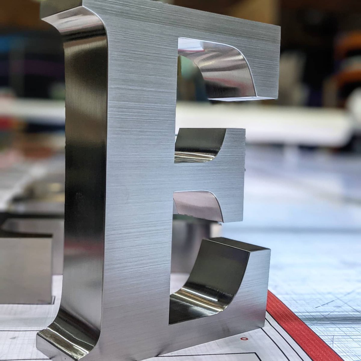 lfsigns's tweet photo. Super high end stainless steel letters.. not much more to say..#3dsignage #corporatesignage #stainlesssteel https://t.co/iOgEH5rguk