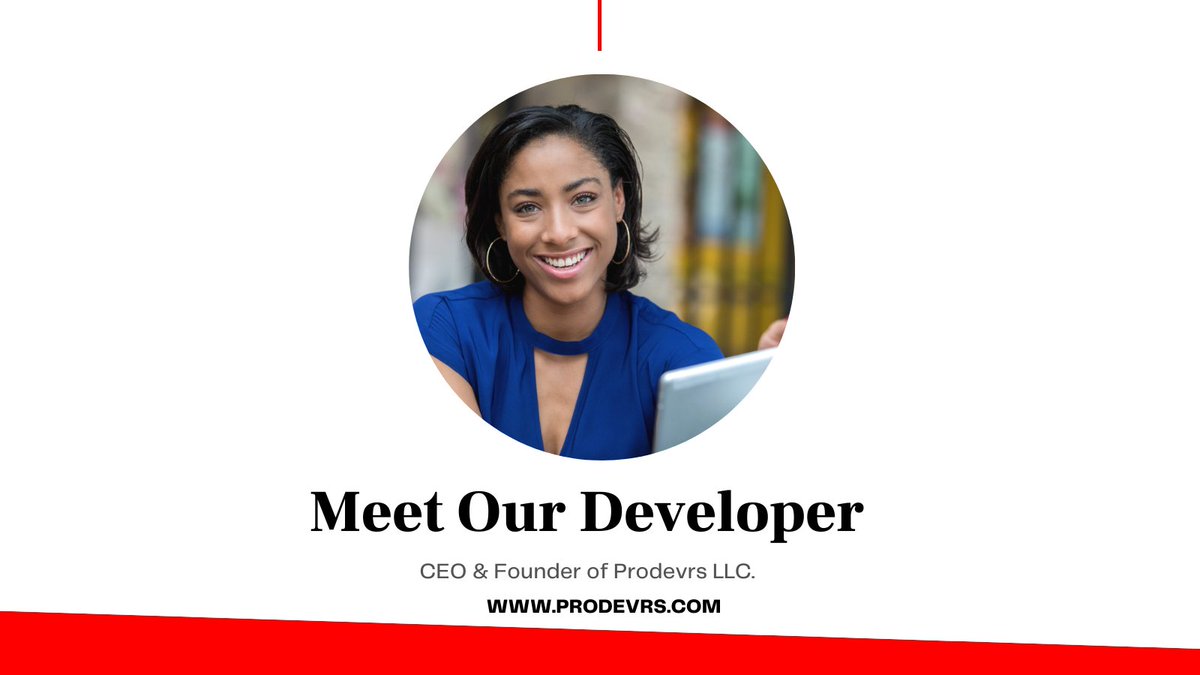 prodevrs's tweet image. Meet the face behind Prodevrs LLC., Tiffany Jackson. You can read more about Prodevrs LLC. and our developer here at prodevrs.com/about-us