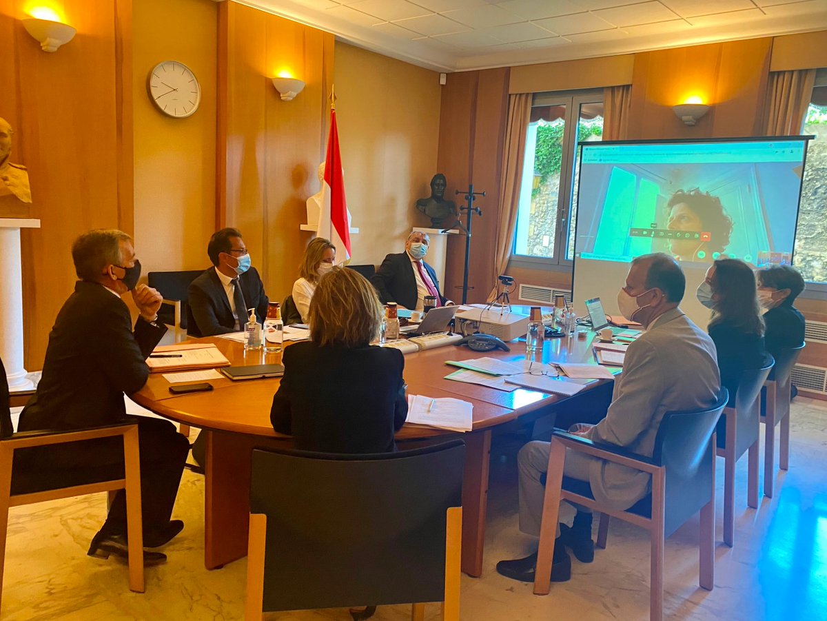 GvtMonaco's tweet photo. [#CommissionMixte]

La Commission Mixte franco-monégasque de Sécurité Sociale s’est tenue, en distanciel, mardi 25 mai 2021, au Ministère d’Etat. 

Les discussions se sont révélées constructives sur l’ensemble des sujets abordés, dans un climat de confiance réciproque.

© DR https://t.co/TieUq8NpjH