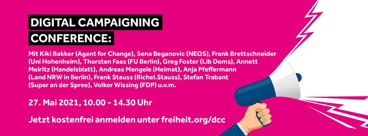 stefantrabant's tweet photo. Was man von meinem #Dackel über #Hatespeech lernen kann und andere steile Thesen zum #campaigning im #Superwahljahr 2021 morgen bei der Digital Campaigning Conference #dcc der Friedrich Naumann Stiftung @FNFreiheit. Anmeldung kostenlos unter: https://t.co/JCuxXi9G7f https://t.co/f2XlKQ6K4b