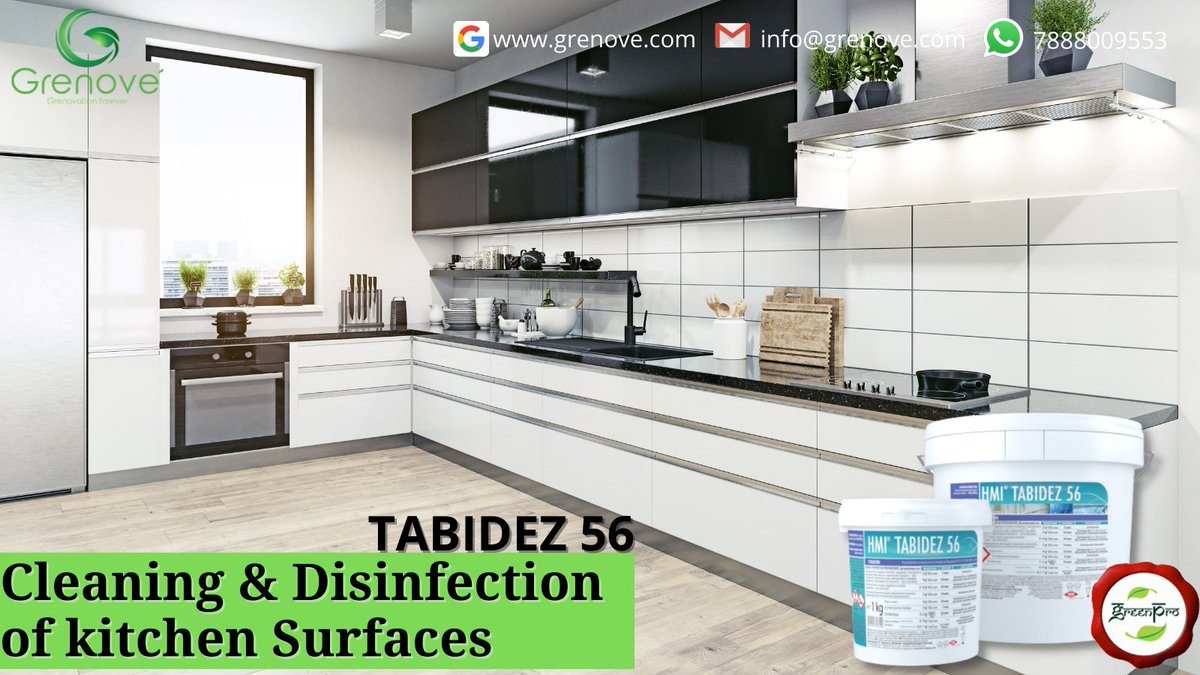 grenoveindia's tweet photo. Disinfection of washable surfaces in healthcare establishments objects for manufacturing and food trade, kitchen utensils, items for serving the patient.
USE: 1 tablet/10 L water 
Contact for more details : +91 7888009553
#chlorinetablets #tabidez56 #KITCHENCLEANING #Kitchener https://t.co/jDwzWdvFk7