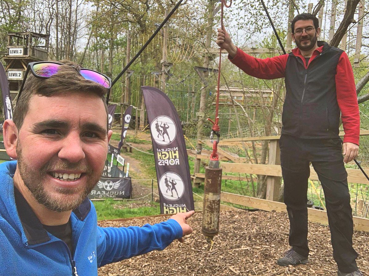 NukAdventures's tweet photo. Wishing Dan all the best for the future today 🙏🏼 &amp; introducing Tim - our new site manager. Welcome to the #nuclearfamily https://t.co/jrgcDtH9Qr