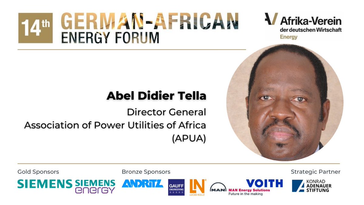 The Power of Grids – How can a Sustainable Industrialization be fast-tracked through Grid Extension &amp; Management in Africa?
Meet the high-level panelists at the #energyafrica21 on June 1-2. Join our digital forum &amp; register at energyafrica.de!
