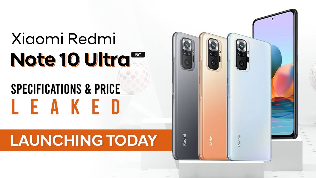 GizNext's tweet photo. Xiaomi Redmi Note 10 Ultra 5G is launching today globally. Click on the link to get all the details: https://t.co/WT9LhO4I6a
#Xiaomi #redmi #redmi #RedmiNote10series #redminote10ultra #redmi #RedmiNote10 #Mobile #Smartphones #MobileLegends #tech #technews #giznext https://t.co/1zVrx4hiq1