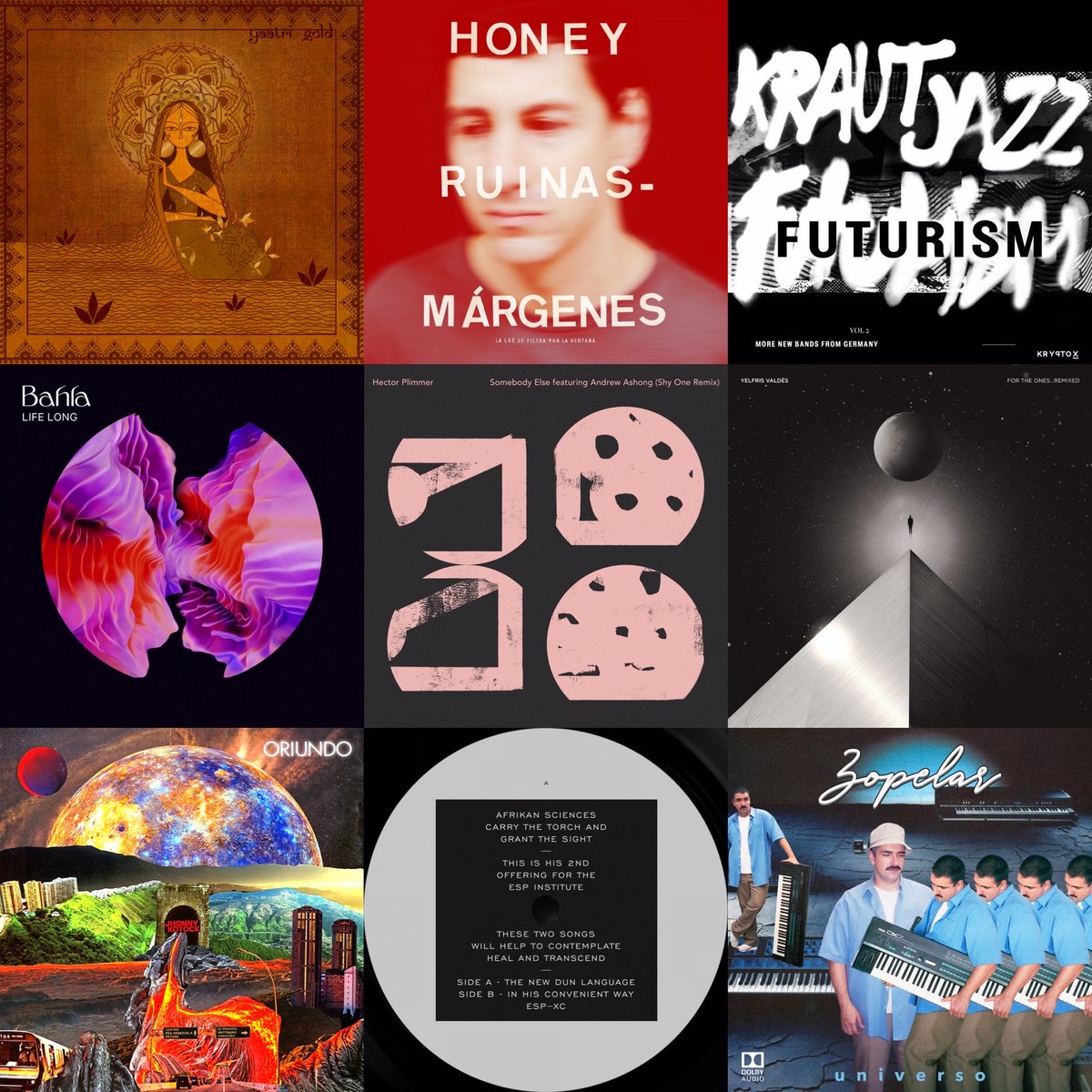 colectivofuturo's tweet photo. #MusicWorthSharing 📻
Playlist on Spotify/Apple/YT!
New additions from 🥁

Yelfris Valdes
Quantic
Hector Plimmer
Shy One
Andrew Ashong
Afrikan Sciences
Zopelar
Yaatri w/ Zuheb Ahmed Khan
Wild Honey
Bahla
GTO Hoffmann
Jhonny Kotock &amp; Rafa Pino

🔊https://t.co/I2glNoHVBD https://t.co/G5Tm88GBOX