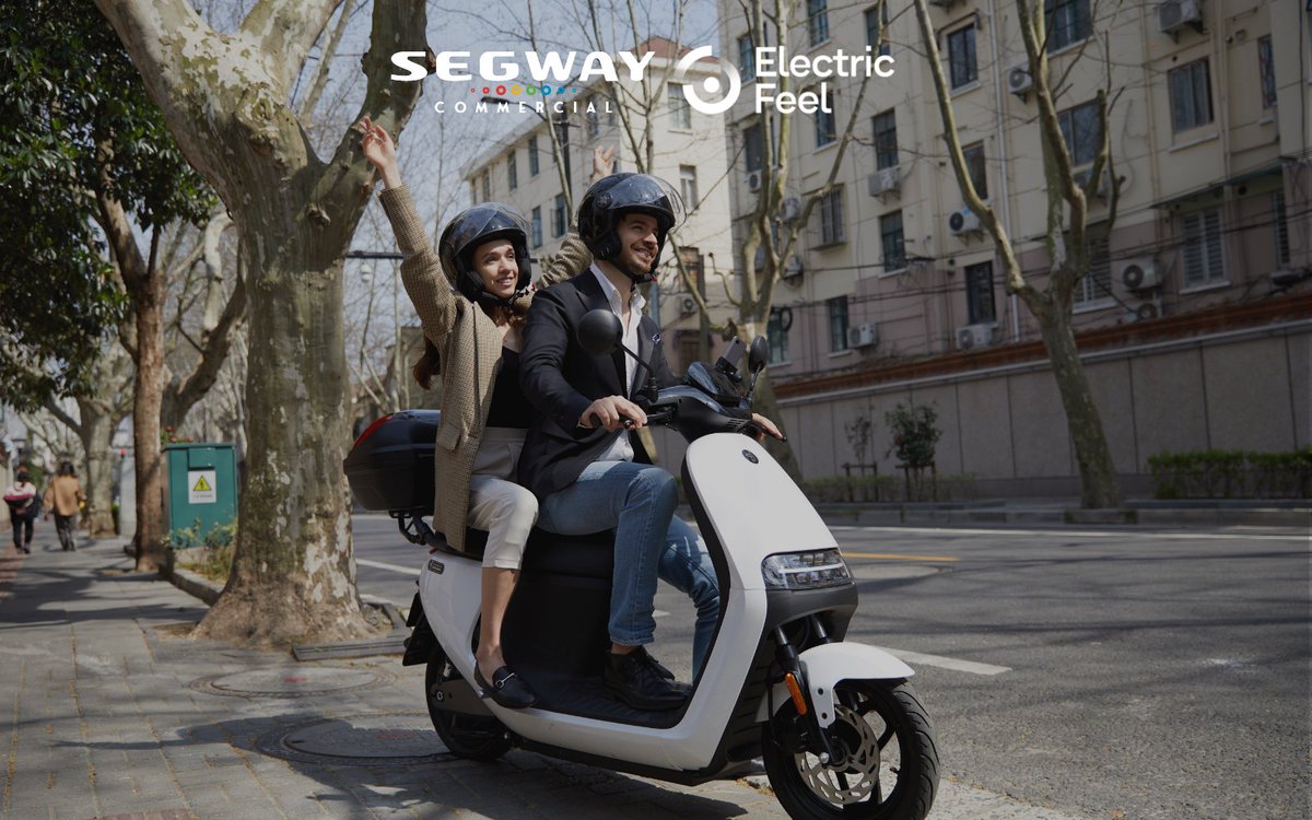 ElectricFeel (@theelectricfeel) on Twitter photo Weāre partnering with micromobility innovator <a href="/Segway4business/">Segway Commercial</a> on an integrated, end-to-end solution for transport operators. Itās never been this simpleāor FASTāto launch and scale a shared moped service.
bit.ly/partnership-se⦠Weāre partnering with micromobility innovator <a href="/Segway4business/">Segway Commercial</a> on an integrated, end-to-end solution for transport operators. Itās never been this simpleāor FASTāto launch and scale a shared moped service.
bit.ly/partnership-seā¦