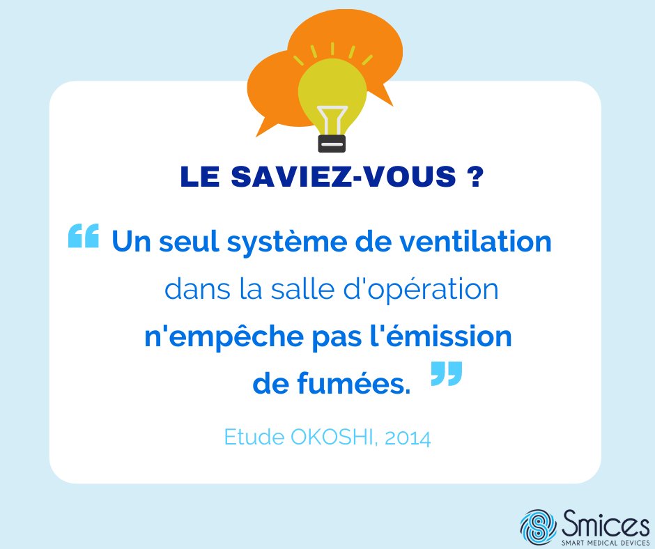 #LeSaviezVous🔎Sans protection adéquate, les👩‍⚕️👨‍⚕️ respirent des fumées chirurgicales #nocives.
Leur #santé est notre priorité➡️#Hubsafe notre système #innovant capte &amp; filtre ces fumées pour respirer un air sain dans les blocs opératoires

#ProtègeTonSoignant #HealthTech #sécurité
