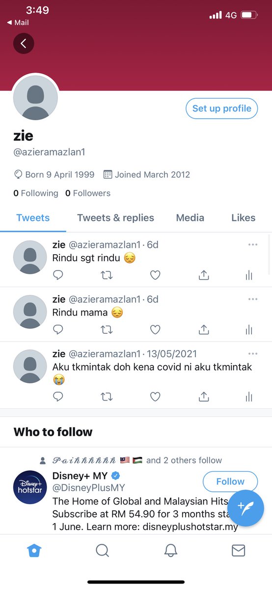 azieramazlan09's tweet photo. Dtg menyirap ea smua followers following hilang 😭 https://t.co/4uJdrhutCC