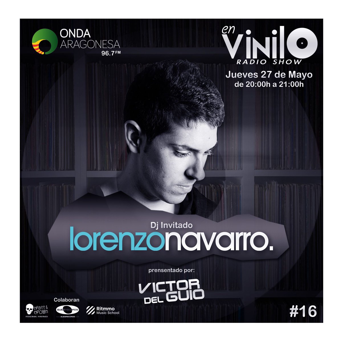 Este Jueves 27 de Mayo estaré en el programa de radio en En Vinilo Radio Show poniendo algunos de mis vinilos preferidos y recordando seguro muchas anécdotas 😁

🎙 Presentado y dirigido por Victor del Guio

🎧 Escúchanos de 20:00h a 21:00h en Onda Aragonesa. 
📻 96.7 FM Zaragoza