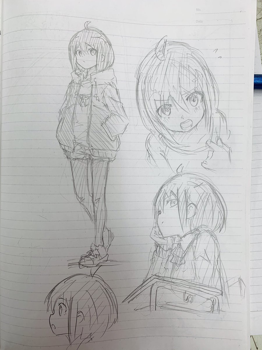 ここ数日の落書き 