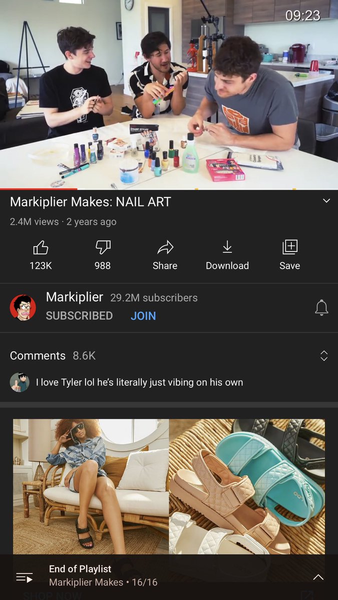 Neemitz's tweet photo. Don’t mind me just rewatching markiplier makes videos https://t.co/h1v8ArChbo