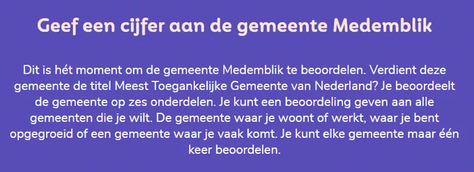 Image from GW Toegankelijkheid (@GWToegang)