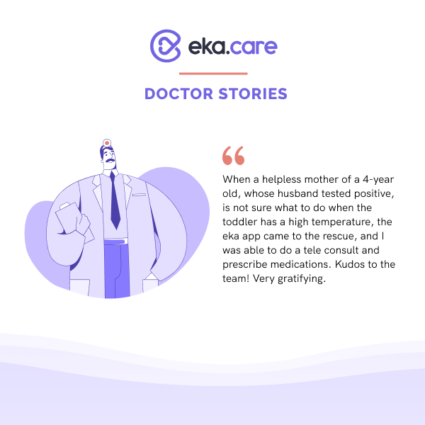 ekacareHQ's tweet photo. Our panel of volunteer doctors is available to provide you with medical assistance round the clock 📲⏰
#ekavolunteerdoctors #doctorstories #coronawarriors #ekacares #HappyToHelp #covid19 https://t.co/FIkJvSEeTK