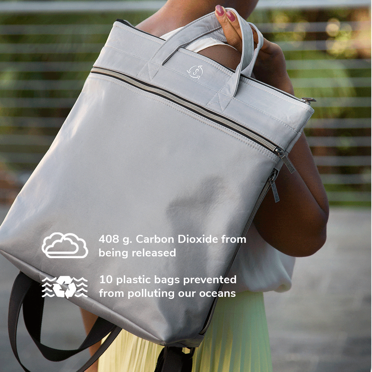 smateria's tweet photo. Our newest backpack in the #IKI collection: The Momentum Backpack is a Swiss army knife of a bag that is purposefully designed for go-getters on the go. Made from our in-house recycled material! 

#IKI #smateria #bagswithasoul #recycledfashion #sustainablefashion #recycled https://t.co/2GXjw0HwX3