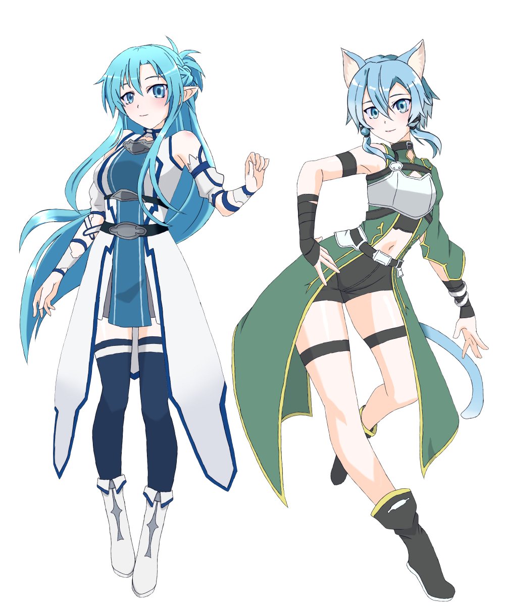 シノン描けたー。 