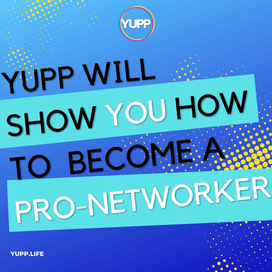 yupplife's tweet photo. Become a networking PRO:
- Make two lists (people you've met and people you want to meet)
- Create an action plan (decide what order to approach connections by)
- Make connections you can work with or jointly collaborate with
#yupp #yupplife⠀⠀ https://t.co/0tJowm6VfV