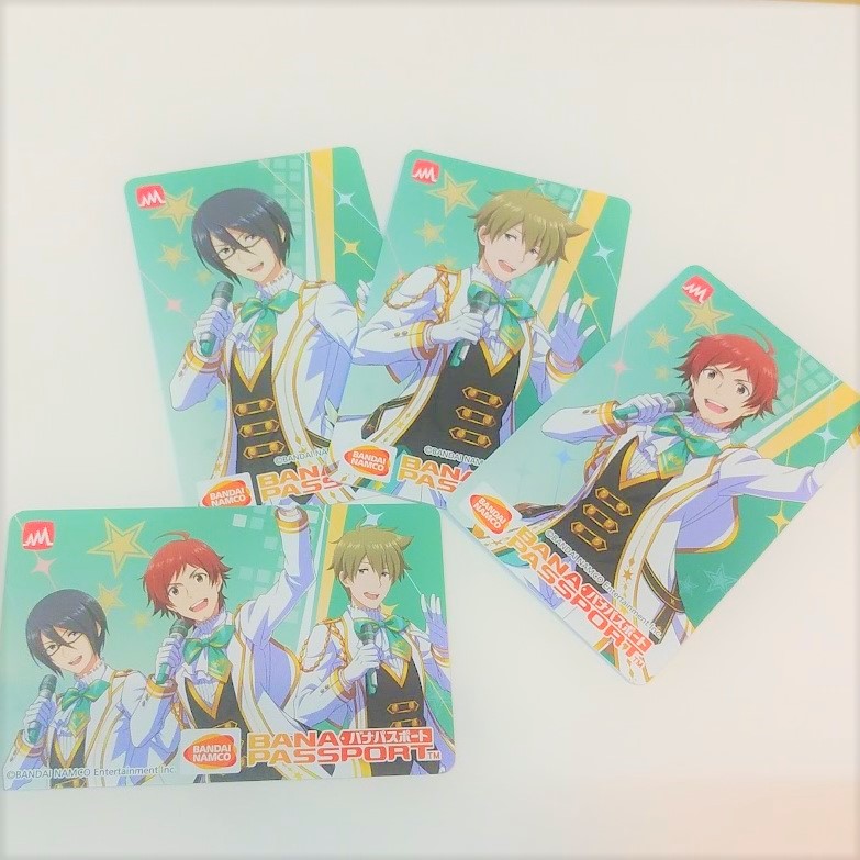 アイドルマスター TOURS オリジナル バナパスポートカード 全15種