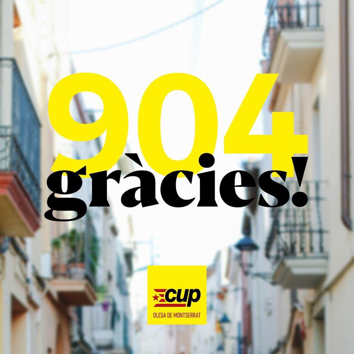 cupolesa's tweet photo. Avui fa dos anys que la CUP d’Olesa vam presentar-nos a les eleccions per primera vegada i vam entar a l’ajuntament amb 2 regidors. 

Dos anys després, seguim #TeixintLAlternativa pq estem convençudes que #HiHaUnaAltraManeraDeViure. https://t.co/vHOf5m56Ac