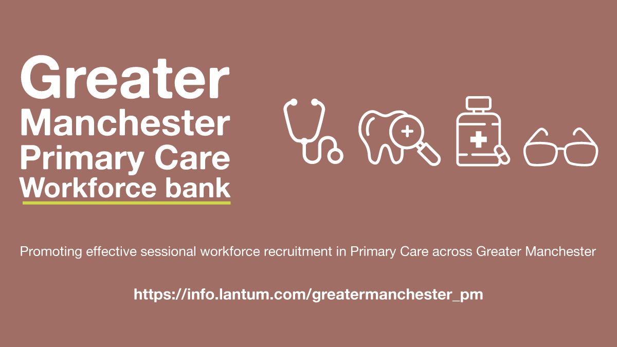PrimaryCareGM's tweet photo. Does your #GreaterManchester general practice need support from sessional staff?
Do you want to find work in primary care?
Learn about how #GMworkforce bank can help
👇
https://t.co/NPr1vyvEez
@DrAliLea @roylepryor @gillylee @angelaosei @Natasha_odita @gpncare @GMNurses https://t.co/Ivq9fL5MjD