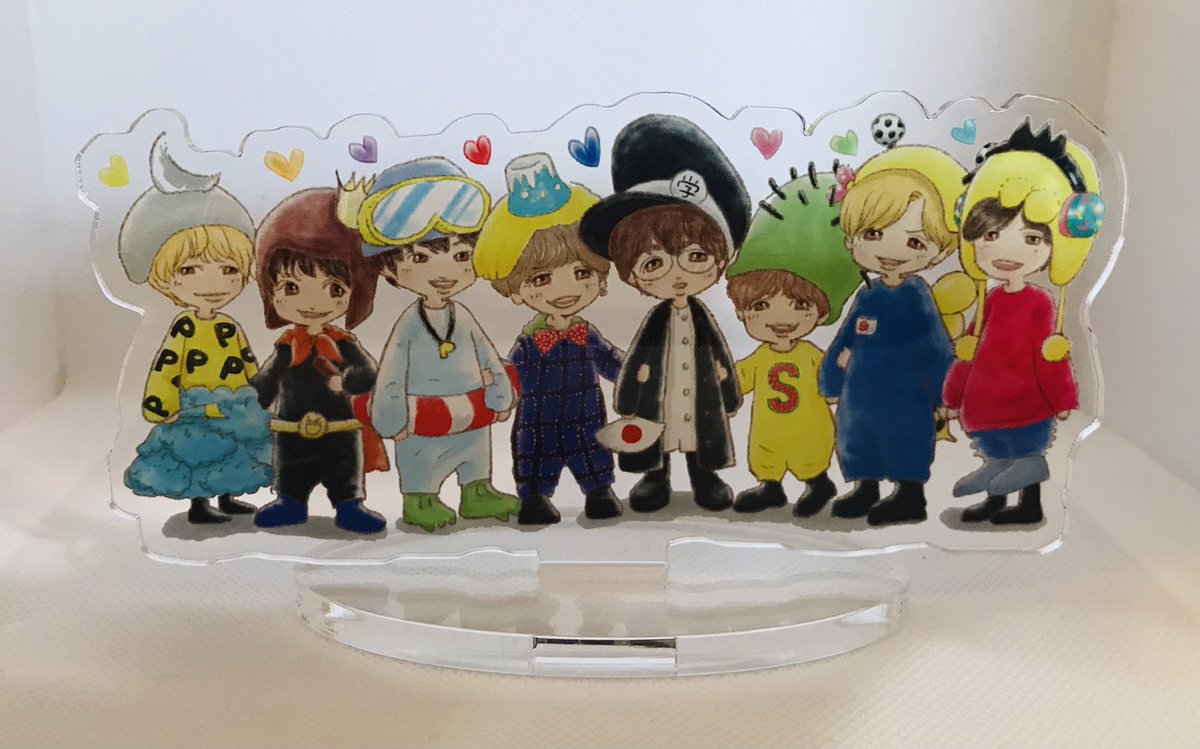 ビッグアクスタ 届きました🥰.｡◦♡ 可愛い仕上がり😆.｡◦♡ #クリケ