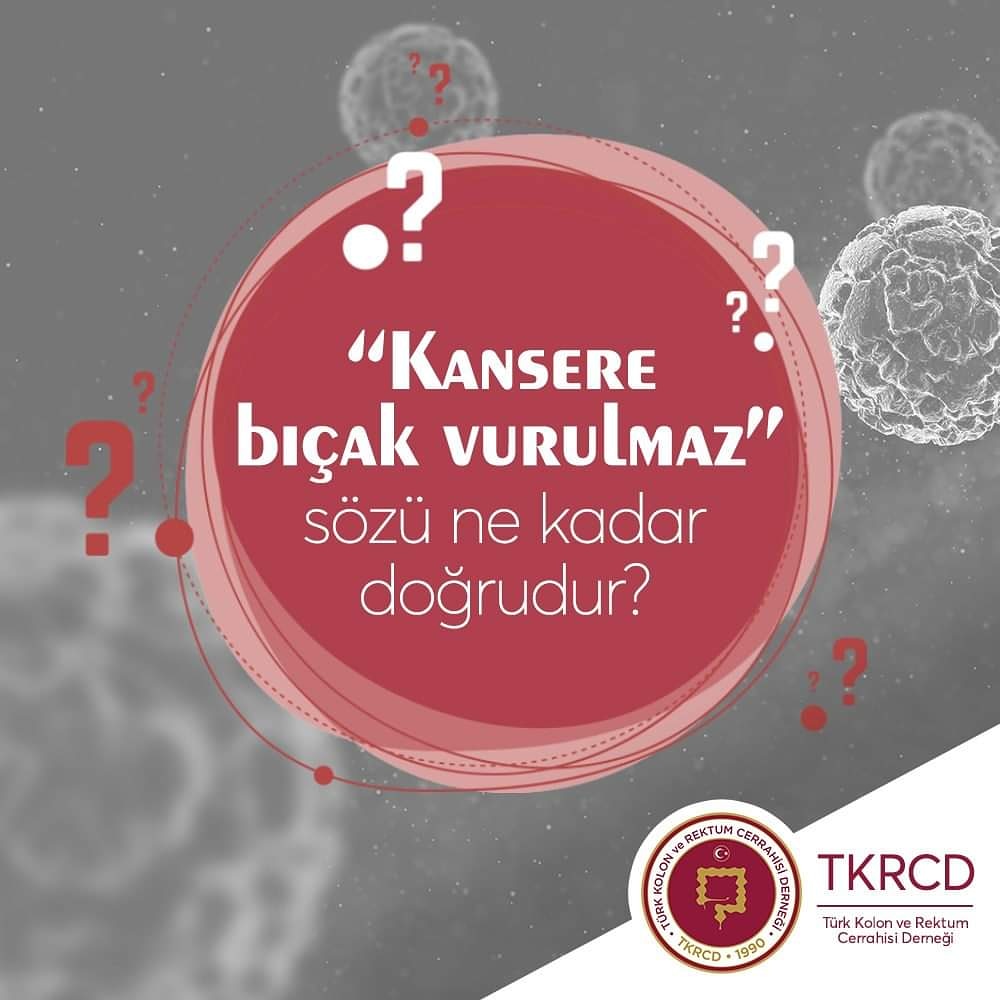 “Kansere bıçak vurulmaz” son derece doğru ancak yanlış yorumlanan bir sözdür. Burada kast edilen kanserli hasta ameliyat edilmez değildir. Yazının devamı için 👇🏻
instagram.com/p/CPVDMvXJPb4/…