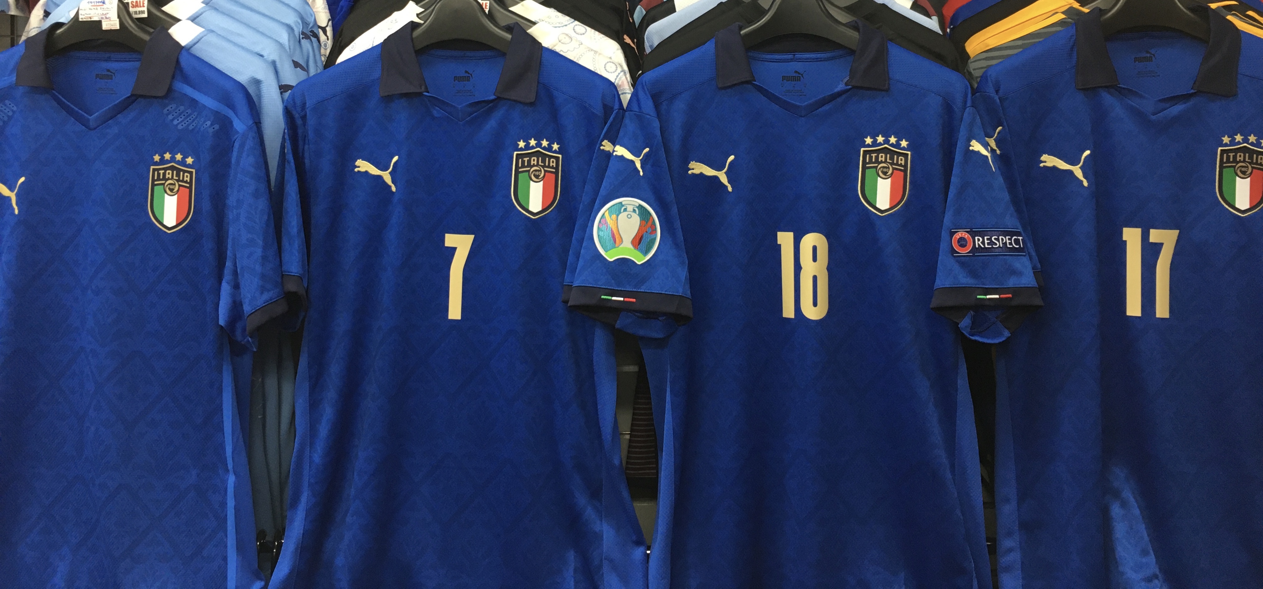 サッカーショップfcfa 実店舗open イタリア代表 Euro ユニフォーム Home ジョルジーニョ ペッレグリーニ インシーニェ ザニオーロ キエーザ インモービレ バレッラ Away ヴェッラッティ バレッラ 在庫あります Euro